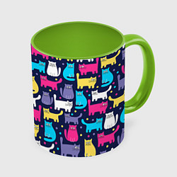 Кружка цветная Котятки