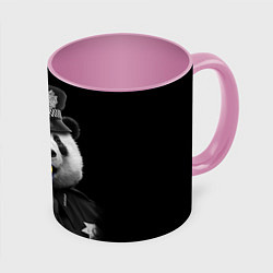 Кружка цветная Панда с карамелью