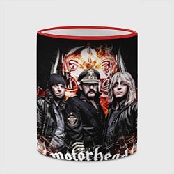 Кружка 3D Motorhead Band, цвет: 3D-красный кант — фото 2