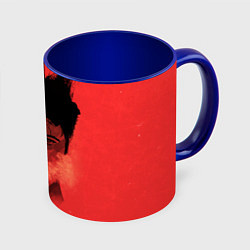 Кружка 3D Norton: White & Red, цвет: 3D-белый + синий