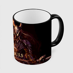 Кружка 3D Dark Souls, цвет: 3D-черный кант