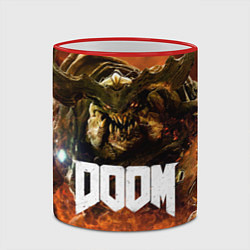 Кружка 3D DOOM 4: Hell Cyberdemon, цвет: 3D-красный кант — фото 2
