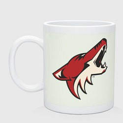 Кружка керамическая Phoenix Coyotes, цвет: фосфор