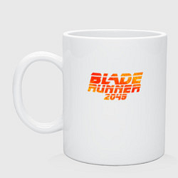 Кружка керамическая Blade Runner 2049, цвет: белый
