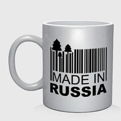 Кружка Made in Russia штрихкод