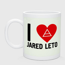 Кружка I love Jared Leto