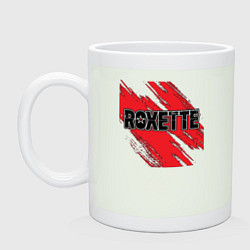 Кружка керамическая Roxette, цвет: фосфор