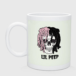 Кружка керамическая Lil Peep, цвет: фосфор