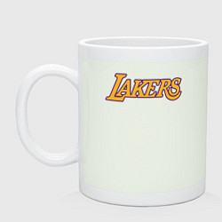 Кружка керамическая Kobe Bryant, цвет: фосфор