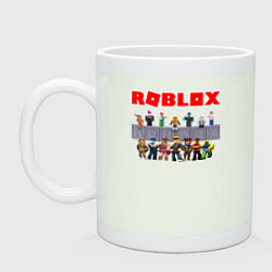 Кружка керамическая ROBLOX, цвет: фосфор