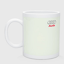 Кружка керамическая AUDI, цвет: фосфор