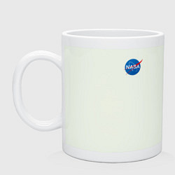 Кружка керамическая NASA, цвет: фосфор