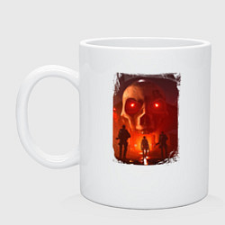 Кружка керамическая The Division 2, цвет: белый