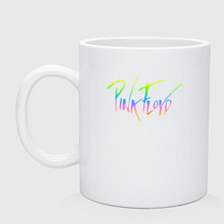 Кружка керамическая Pink Floyd, цвет: белый