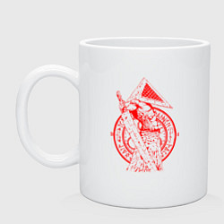 Кружка керамическая SILENT HILL, цвет: белый