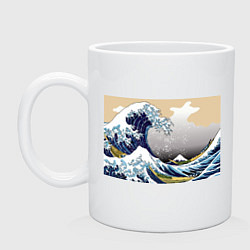 Кружка The great wave off kanagawa