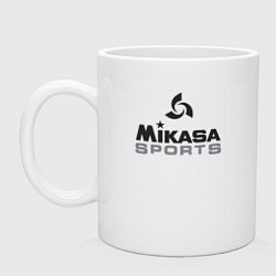 Кружка керамическая MIKASA SPORTS, цвет: белый