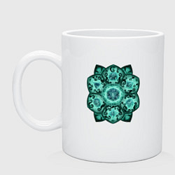 Кружка керамическая DnD Dices: Lovecraft, цвет: белый