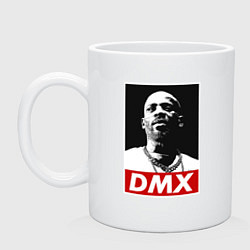Кружка керамическая Rapper DMX, цвет: белый