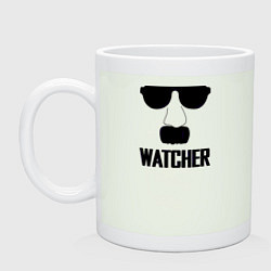 Кружка керамическая Шпион Watcher, цвет: фосфор