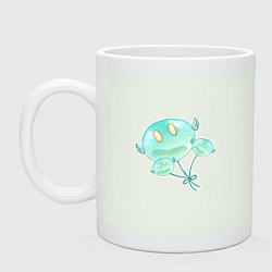 Кружка керамическая Смаймы-шарики, цвет: фосфор