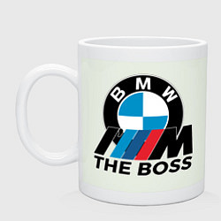 Кружка керамическая BMW BOSS, цвет: фосфор