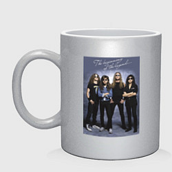 Кружка керамическая Ты помнишь, как всё начиналось?, цвет: серебряный