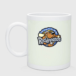 Кружка керамическая Midland Rockhounds - baseball team, цвет: фосфор