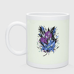 Кружка керамическая Хорнет, цвет: фосфор