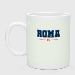 Кружка керамическая Roma FC Classic, цвет: фосфор