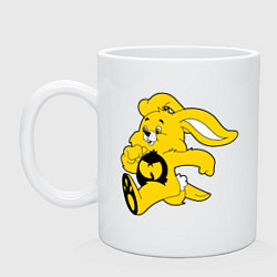 Кружка керамическая Wu-Tang Bunny, цвет: белый