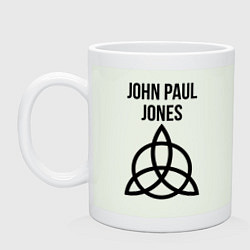 Кружка керамическая John Paul Jones - Led Zeppelin - legend, цвет: фосфор