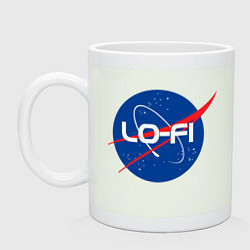 Кружка керамическая Lofi - Nasa theme, цвет: фосфор