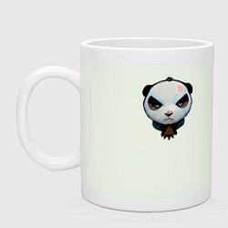 Кружка керамическая Хмурый панда, цвет: фосфор