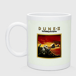 Кружка керамическая Dune 2 - building of a dynasty, цвет: фосфор