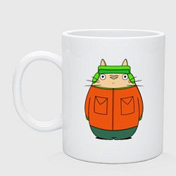 Кружка керамическая Totoro Kyle, цвет: белый