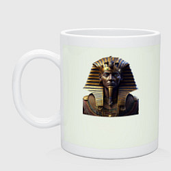 Кружка керамическая Египетский фараон, цвет: фосфор