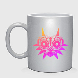 Кружка керамическая Дух - Легенды о Зельде, цвет: серебряный