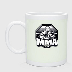 Кружка керамическая MMA club, цвет: фосфор