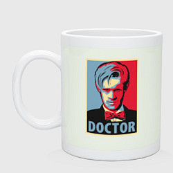 Кружка керамическая Doctor, цвет: фосфор