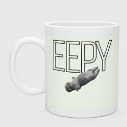 Кружка керамическая Eepy, цвет: фосфор