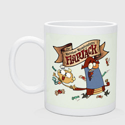 Кружка керамическая Flapjack - candies, цвет: фосфор