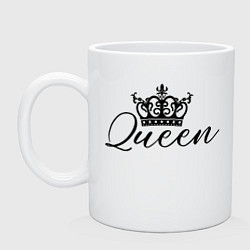 Кружка The Queen with the crown - couple print