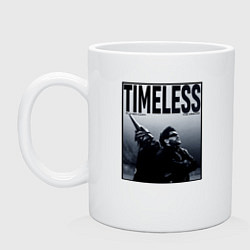Кружка керамическая Timeless, цвет: белый