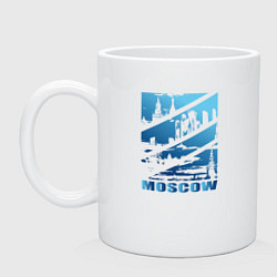 Кружка керамическая Москва 2025, цвет: белый