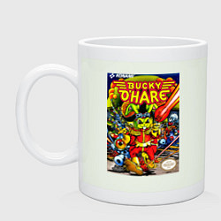 Кружка керамическая Баки о хэр, цвет: фосфор