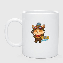 Кружка керамическая Тимо Лига Легенд, цвет: белый