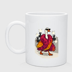 Кружка Гусь на показе мод