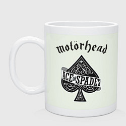 Кружка керамическая Motorhead: Ace of spades, цвет: фосфор