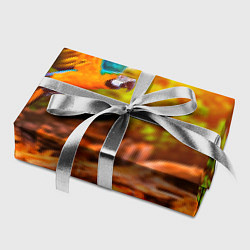 Бумага для упаковки Взмах попугая, цвет: 3D-принт — фото 2